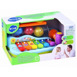 Xilofon golyókkal és kalapáccsal