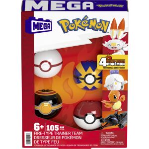 Pokémon Mega Set 4 Balls Fire Team