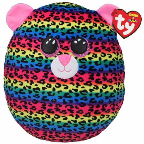 Plus Ty Squish Leopárd pöttyös plüssfigura 30 cm 147228189