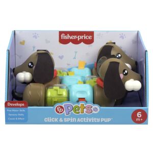Fisher-Price Kattints és pörgess bébi aktivitású kutyusjáték