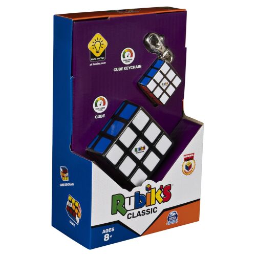 Klasszikus 3x3-as Rubik kocka készlet és eredeti kulcstartó 147228225