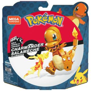 Pokémon Mega Construx építőkészlet Charmander Squirtle 180 darabos