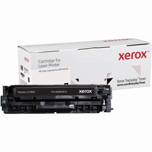 TON Xerox High Yield Black Toner Cartridge equivalent to HP 312X for use in Color LaserJet Pro MFP M476 (CF380X) (006R03816) 147228517