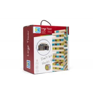 Jenga Óriás leboruló torony vászonzsákkal - BS Toys 147229361 - Jenga