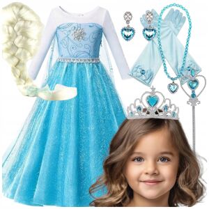 ELSA JELMEZ ELZA JÉGVARÁZS RUHA A KARNEVÁL BÁLRA 122/128