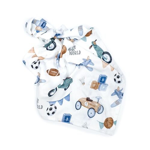 Bambusz pelenka - Retro Boys 147230208