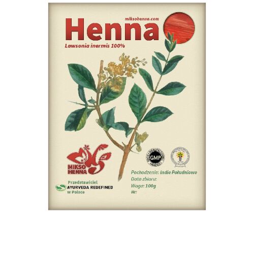 KEVERT HENNA ERŐS TERMÉSZETES HENNA PIROS SZÍNNEL 147230728