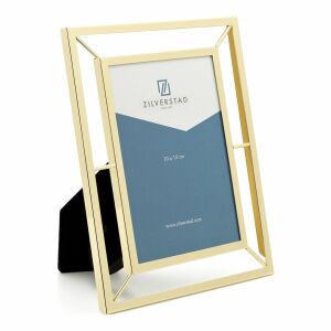 Modern arany álló képkeret 10x15 | Méret: 10x15 cm | Cikkszám: ZV7674932 147230982 - Képkeret