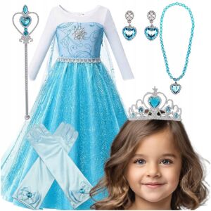 ELSA JELMEZ ELZA JÉGVARÁZS RUHA A KARNEVÁL BÁLRA 98/102