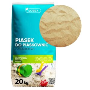 Tanúsított homok homokozókhoz 20 kg