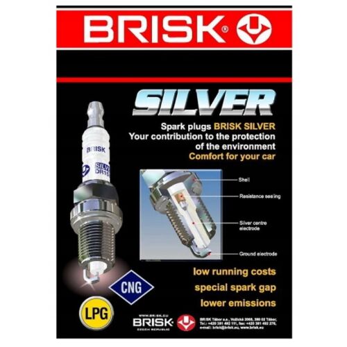 LR15YS 1332 EZÜST GYÚJTÓGYERTYA BRISK LPG/CNG 147231994