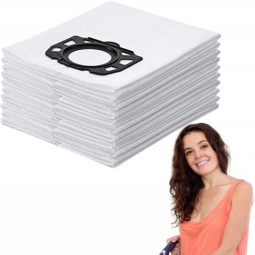 Karcher WD4 WD5 WD6 porszívózsák készlet, 10 darabos 147232255