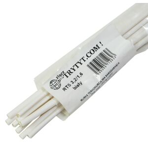 10 db RTS 3.2/1.6 zsugorcső fehér 147232477 - Zsugorcső