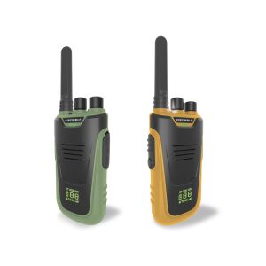 Kidywolf Walkie Talkie 3 / 6 km Hatótávval 2db - Zöld / Narancssárga