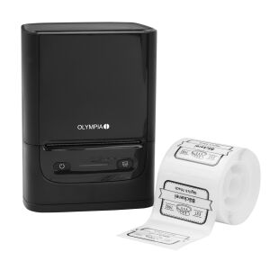Olympia PM 220 Fekete Címkenyomtató Bluetooth - Fekete 147233552 - Olympia
