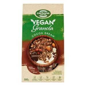 Granola CERBONA Vegán kakaós-mandulás 300 g 147234370 - Gabonapehely