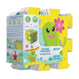 Trefl Habszivacs szőnyeg puzzle - Daloló kaktuszok 147237408 - Szivacs puzzle