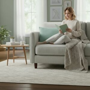 Kordbársony mentazöld díszpárna - 30x50 cm 147241890 - Díszpárna