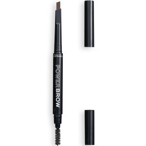Relove By Revolution,  Power Brow, Double-Ended, Eyebrow Cream Pencil & Brush 2-In-1, Brown, 0.3 g 147242591 - Szemöldökceruza