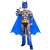 Batman jelmez fiúknak, kék és szürke, 3-4 éves korig