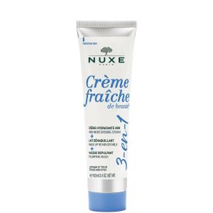 Nuxe, Creme Fraiche de Beaute, Moisturizing, Cream, Make-Up Remover Milk & Plumping Mask 3-In-1, 100 ml *Tester 147243409 - Smink lemosó