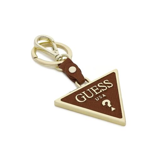 Guess, Guess, Metal Keyring, RW7421 P2201, Brown