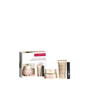 Set Clarins: Extra-Firming, Anti-Ageing, Day, Cream, For Face, 50 ml + Extra-Firming, Hydrating, Cream, For Neck & Decollete, 15 ml + Wonder Volume, Volumising, Mascara, Black, 3 ml *Miniature 147243789 - Bőrápolás