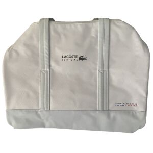 Lacoste, Eau de Lacoste L.12.12, Polyester, Textile Bag, Weekend Bag, White, Unisex, 16 x 10 x 10 inch 147244079 - Táskafogas