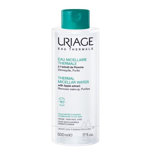 Uriage, Uriage, Thermal Water, Purifying, Micellar Water, For Mixed To Oily Skin, 500 ml 147244180