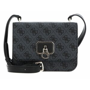 Guess, Noelle, Belt, Magnetic Clip, Textile Crossbody Bag, Black, 14 x18.5 x7 cm, For Women 147244278 - Öltözködés kiegészítő