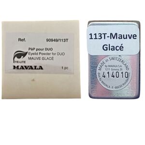 Mavala, Duo Satin, Eyeshadow Powder, Mauve Glace, x, 1.2 g *Tester 147244531 - Szemhéjfesték