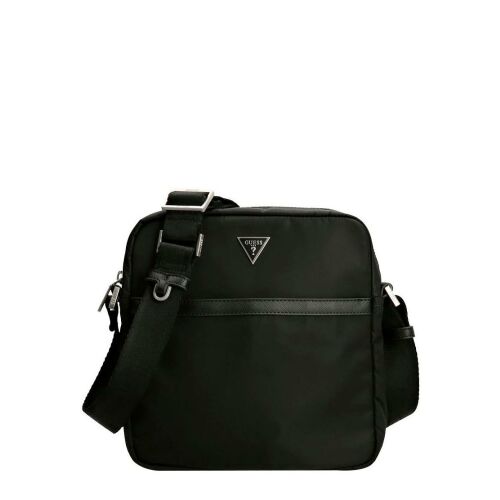 Guess, Certosa, Polyurethane, Textile Bag, Black, HMECRNP2258BLA, For Men, 22 x 5 x 23.5 cm 147244652