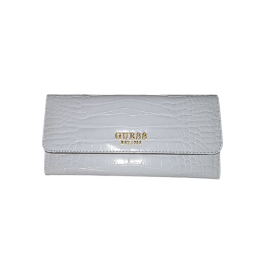 Guess, Laurel, Textile Wallet, SLG Large Zip, SWCA8500500POD, Pale Cloud, For Women