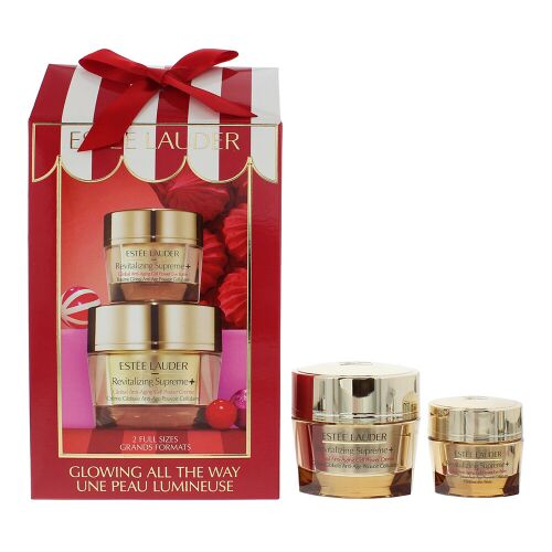 Glowing All The Way Set Estee Lauder: Revitalizing Supreme+, Anti-Aging, Cream, For Face, 50 ml + Revitalizing Supreme+, Lift & Firm, Eye Balm, 15 ml 147245239