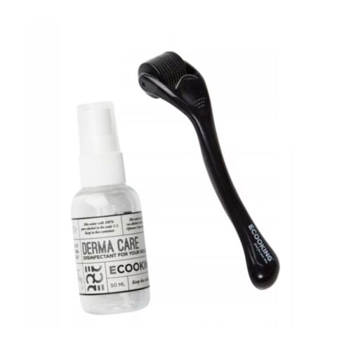 Ecooking, Derma Roller, Black, Elasticity and Firmness, Face Massage Roller 147245400
