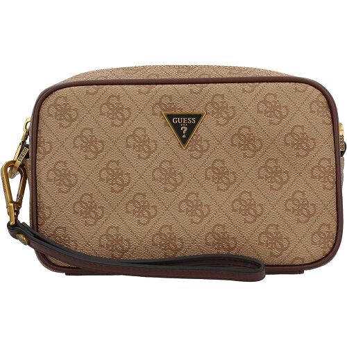 Guess, Vezzola, Polyurethane, Small, Textile Crossbody Bag, Brown, GU154H046-O11, 13x20x5 cm, Unisex 147245479