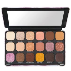Makeup Revolution, Forever Flawless, Eyeshadow Palette, Nude Silk, 18 Shades, 19.8 g 147245557 - Szemhéjfesték