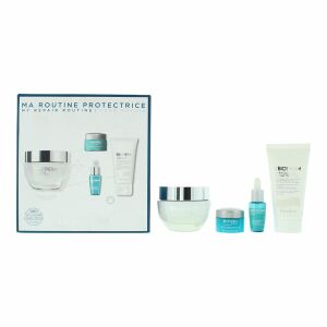 Set Biotherm: Life Plankton, Anti-Ageing, Morning & Evening, Eye Cream, 5 ml + Life Plankton Elixir, Regenerating, Day & Night, Serum, For Face, 7 ml + Cera Repair, Barrier Repair, Cream, For Face, 50 ml + Cera, Eliminates Impurities, Cleansing Foaming Cr 147245991 - Bőrápolás