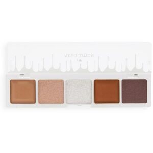 I Heart Revolution, Mini Chocolate, Eyeshadow Palette, White Vanilla Cream, 5 Shades, 5.5 g 147246012 - Szemhéjfesték