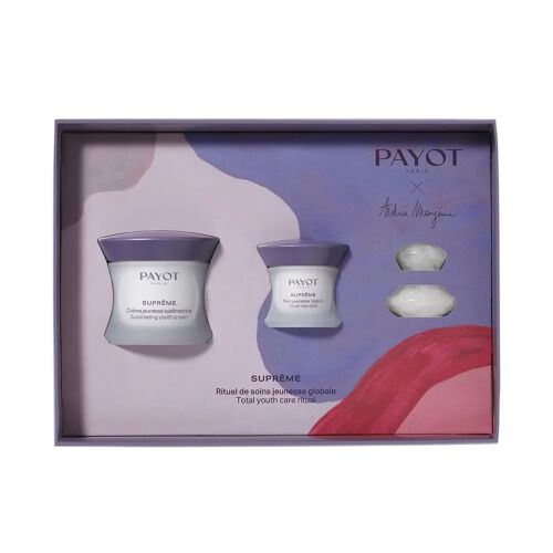 Set Payot: Supreme Sublimating, Anti-Aging, Day, Cream, For Face, 50 ml + Supreme Jeunesse Le Regard, Hydrating, Eye Cream, 15 ml + Gua Sha, White, Lifting, Face Massage Stone 147246215