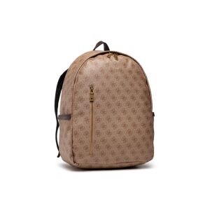 Guess, Vezzola, Synthetic Leather, Textile Backpack, Brown, 4G Logo, For Men, 21/32.5 x 39.5 x 15 cm 147246225 - Öltözködés kiegészítő