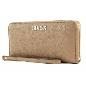 Guess, Alby, Textile Wallet, SLG Large Zip, Beige, For Women 147246313 - Okmány- & Kártyatartó