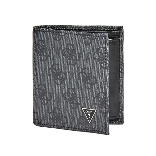 Guess, Vezzola, Textile Wallet, SMEVZLLEA22, Black, For Men