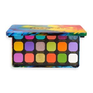 Makeup Revolution, Forever Flawless Bird Of Paradise, Eyeshadow Palette, 18 Shades, 19.8 g 147246409 - Szemhéjfesték