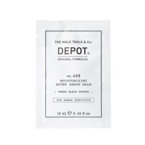 Depot, 400 Shave Specifics No. 408, Fresh Black Pepper, Moisturizing, After-Shave Balm, 10 ml 147246786 - Arcszesz & Aftershave