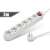 6-outlet power strip with switch, 3-meter cable