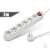 6-outlet power strip with switch, 3-meter cable