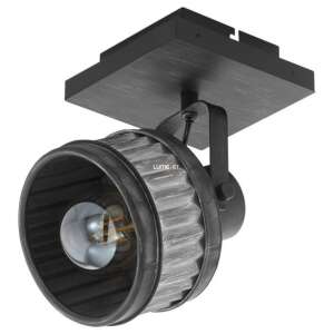 Fali lámpa, szürke-fekete (Turrock) 43935004 - Fali lámpa