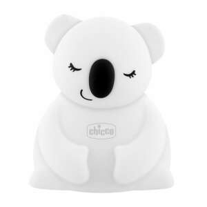 Lampka nocna Chicco Sweet Lights Koala, biały koala ze zmrużonymi oczami, ładowana przez USB - Lampka nocna, projektor