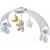 Chicco Rainbow Sky crib mobile with plush toys and night light